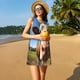 thumbnail image 3 of Balery Blue Sky Meadow Cute Cow Vestidos de verano para mujer con estampado: vestido holgado sin mangas, vestido playero informal y cómodo para días calurosos., 3 of 7