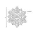 thumbnail image 4 of Pvc Cut Out Snowflake Placemat (Silver) - Set of 12, 4 of 4