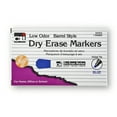 thumbnail image 2 of Charles Leonard Dry Erase Markers, Barrel Style, Chisel Tip, Blue, Pack of 12, 2 of 2