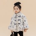 thumbnail image 4 of Esaierr Baby Newborn Girls down Cotton Jacket Coats Toddler Buttons down Coats Thickened Cotton Jacket Thickening Snowsuit Winter Coats Outerwear for 6 Months-5 Years, 4 of 7
