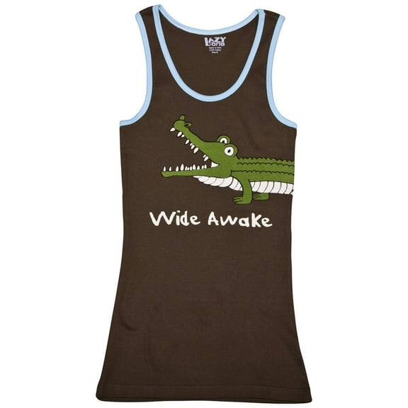 Alligator Wide Awake Juniors Tank Top - X-Small