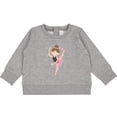 thumbnail image 2 of Inktastic Ballet Dancer for Little Girls Baby Sweatshirt, 2 of 4