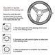 thumbnail image 3 of Universal New Steering Wheel Cover Breathable Artificial Leather Car Steering-Wheel Cover Fabric Braid Auto interior Accessories, 3 of 5