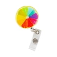 thumbnail image 1 of Runquan Retractable ID Reel Holder with Belt Clip Doctor Office ID Card Holder Orange, 1 of 8
