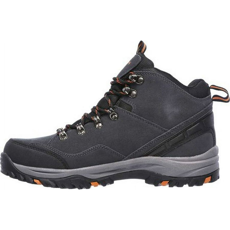 Skechers Men's Relaxed Fit Relment Lace Waterproof Hiking Boot - Walmart.com