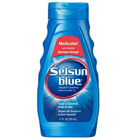 Selsun Blue Medicated Maximum Strength Dandruff Shampoo, 11