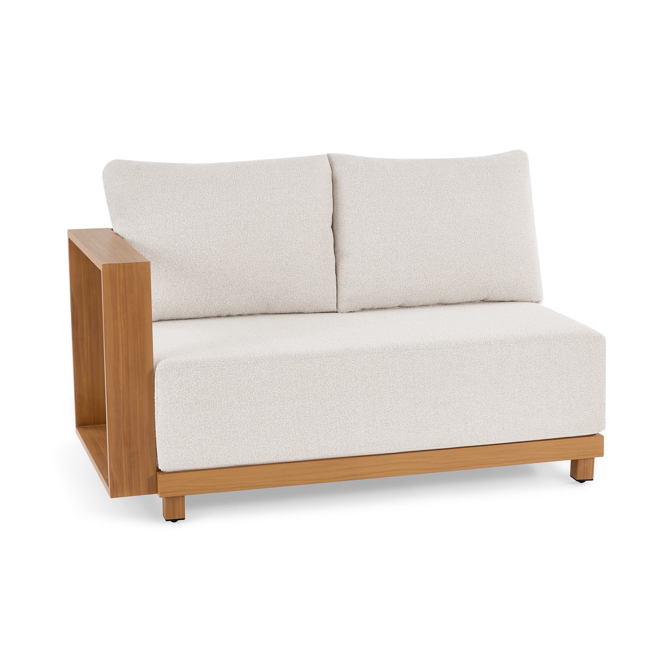 Better Homes & Gardens Juliet Beige Outdoor Loveseat Set with Patio Covers