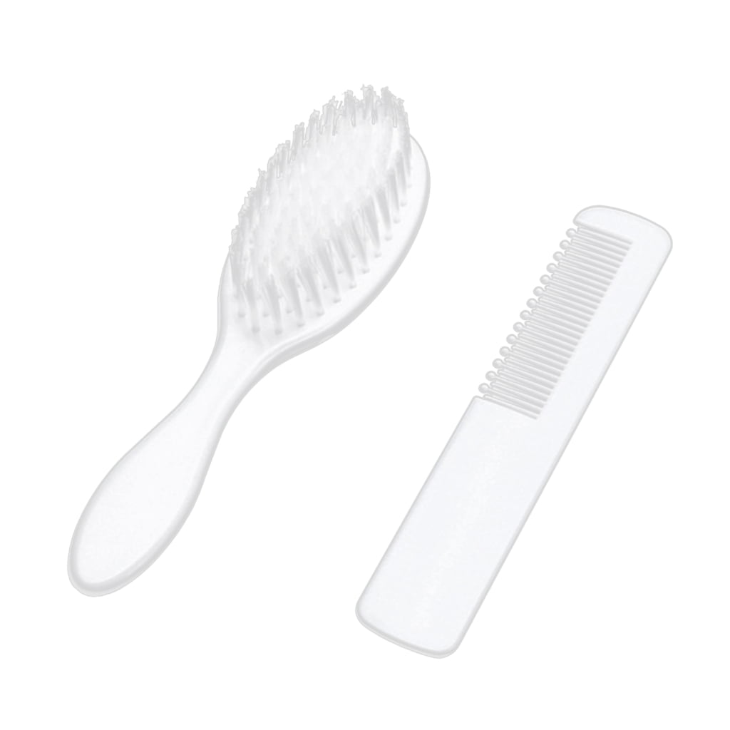 Baby Hair Brush & Comb Set Children Hair Brush Soft Bristle Cradle Caps