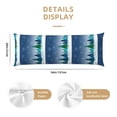 thumbnail image 3 of Rateoe Long Body Pillow Cover, 20x54 Inches Body Pillow Cases, Soft Brushed Microfiber Zipper Design, Christmas Trees -Pillows Not Included, 3 of 7