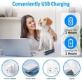 thumbnail image 5 of PATPET Dog Nail Trimmers, Rechargeable Electric Pet Nail Grinder, 2-LED Electric Dog & Cat Nail Grinder ,Quiet Design,2-Speed, 5 of 7