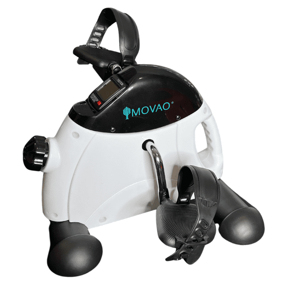 MOVAO Adjustable Pedal Resistance Under Desk Bike