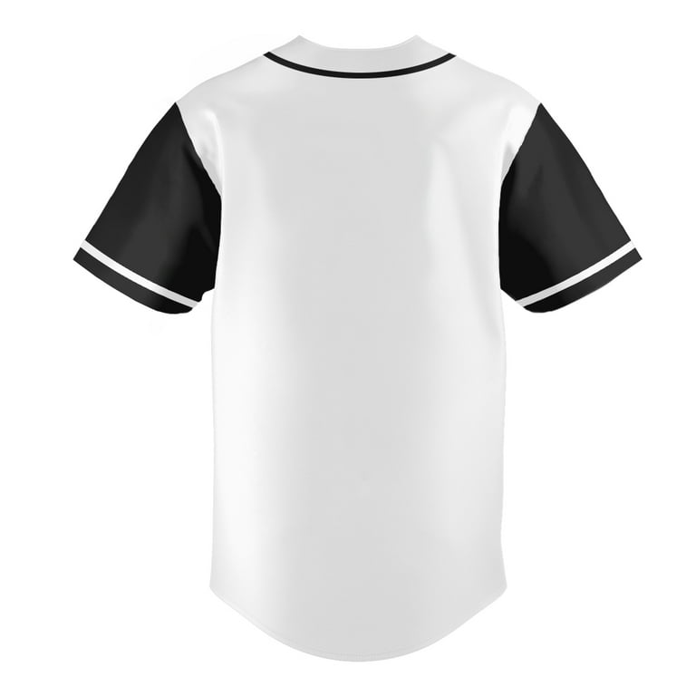 Mockup Generic Baseball Jersey Mens White Baseball Jersey Blank