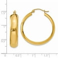 thumbnail image 2 of Beautiful 14K Hoop Earrings, 2 of 2
