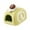 Green, variant on Rat Hamster House Guinea Pig Bed Small Animal Nest Enclosed Plush Fleece Warmth for Pet Lovers