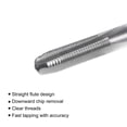 thumbnail image 3 of Unique Bargains M5 x 0.8 Left Hand High Speed Steel Machine 3 Straight Flutes Thread Tap, 3 of 6