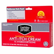 Berkley Jensen Hydrocortisone 1% Cream, 2 PACK Of 1 oz Each