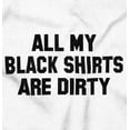 thumbnail image 2 of Black Shirts Dirty Laundry Day Gym Plus Size Crewneck Graphic Tee Shirt Brisco Brands 5X, 2 of 4