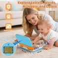 thumbnail image 3 of Learning Toy for Kids 1 2 3 Year Old Boys Girls, Learning Laptop for Toddlers 1-3, Interactive Educational Toys with Music Sounds Lights, Christmas Birthday Gifts for Baby Kids Age 1-6 Year, Pink, 3 of 7
