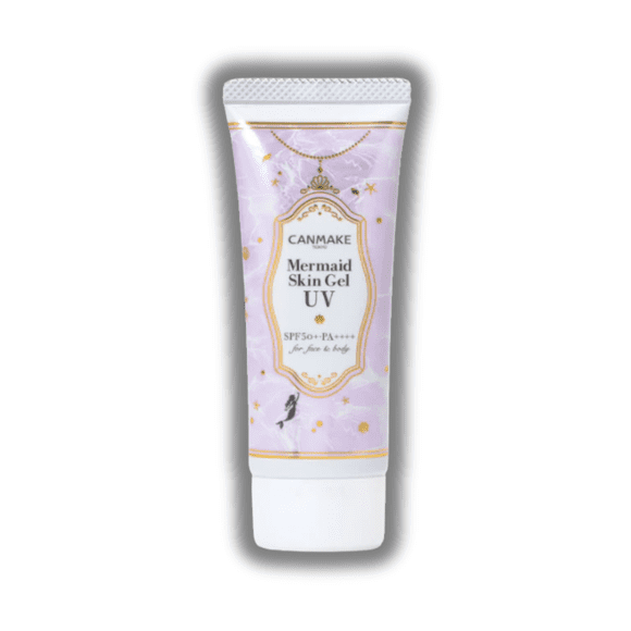 El protector solar Canmake Gel para piel de sirena UV SPF 50+ PA++++ C08