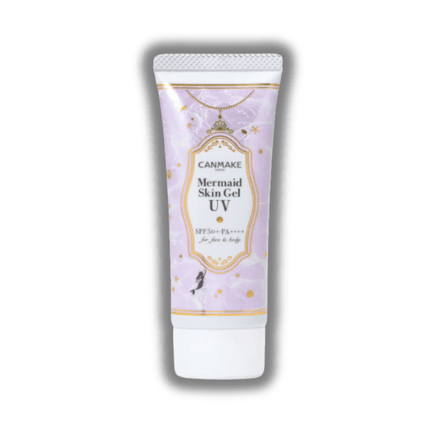 El protector solar Canmake Gel para piel de sirena UV SPF 50+ PA++++ C08