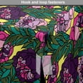 thumbnail image 4 of Floral Dog Crate Cover, Graphical Scene of Vibrant Close Shot Peonies Arrangement Botanical Art, Easy to Use Pet Kennel Cover Small Dogs Puppies Kittens, 7 Sizes, Teal and Multicolor, by Ambesonne, 4 of 6