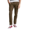 thumbnail image 5 of Matchstick Men's Cotton Slim Fit Stretch Casual Chino Pants for Work Jogger Training, 5 of 7