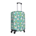 thumbnail image 6 of Cauagu Panda Bathing Print Travel Luggage Cover,Travel Dust-proof Suitcase Cover Softside Suitcase Protector for 18-32inch,Not Included Suitcase, 6 of 8