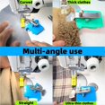 thumbnail image 2 of Magnetic Seam Guide for Sewing Machine, 2pc Magnetic Seam Guide with Clip, Sewing Machine Universal Accessories Blue, 2 of 7