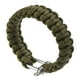 thumbnail image 1 of Pulseras de paracord de supervivencia Uxcell, pulsera de cordón trenzado, verde oscuro, 1 of 5