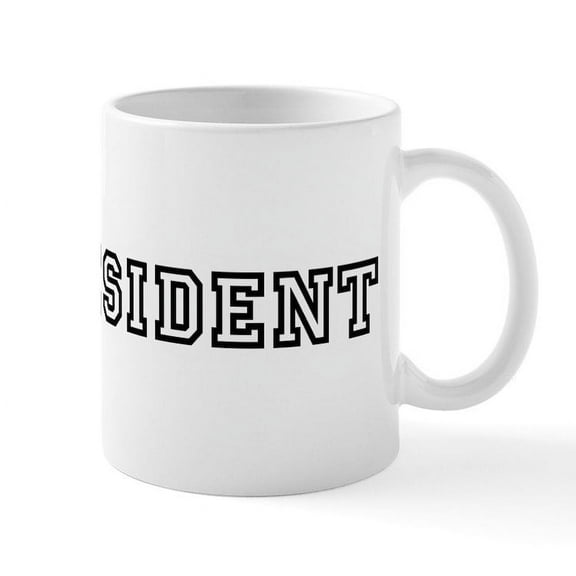 CafePress - MR. PRESIDENT Mug - 11 oz Ceramic Mug - Novelty Coffee Tea Cup