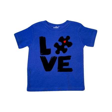 

Inktastic Autism Awareness Puzzle of Love Gift Toddler Boy or Toddler Girl T-Shirt