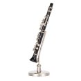 thumbnail image 1 of Clarinet Model Toy, Desk Decoration Art Craft Miniature Clarinet Model 3.15in Storage Box  For Friend For Birthdays, 1 of 8