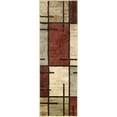 thumbnail image 3 of Better Homes & Gardens Spice Grid 1'10" x 5' Rouge Indoor Runner Rug, 3 of 9