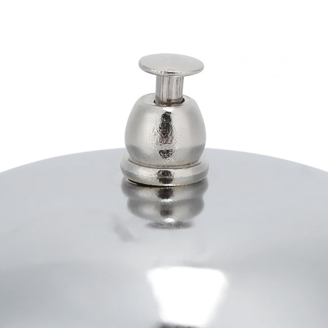 Durable Stainless Steel Service Call Bell Clear Sound, Small and Delicate Suitable for Restaurants, Bars, and Counters