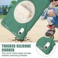 thumbnail image 3 of For Lenovo Tab M11/Tab K11 LTE/Xiaoxin Pad 2025 Case 11 inch, 360 Hand Strap, Shoulder Strap, Kickstand, Rugged Drop Protection, Emerald Green, 3 of 7