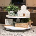 thumbnail image 5 of LINMOUA Easter Tiered Tray Ornament Decorative Home Decoration (excluding pallet), 5 of 9