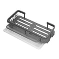 thumbnail image 1 of Over Sink Dish Drying Rack, Reliable Kitchen Wall Mounted Sink Shelf Space Saving Rustproof Easy Installation  For Bathroom, 1 of 8