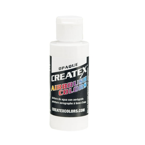 Createx Airbrush Color, Opaque, 2 oz., White