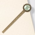 thumbnail image 4 of Map Antique Bronze Lace Bookmark - Gift for Readers and Book Lovers, 4 of 5
