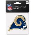 thumbnail image 1 of Los Angeles Rams Perfect Cut Colour 4"x4" NFL Licensed Decal Sticker, 1 of 1