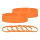 thumbnail image 1 of Uxcell 12Pcs Pulseras de Goma, Pulseras de Silicona de Color Sólido para Deporte/Ejercicio/Baloncesto Hombres Mujeres Adolescentes [Naranja], 1 of 6