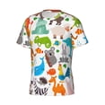 thumbnail image 3 of Rocae Animals for Men's Moisture-Wicking Crew Tee - T-Shirt for Sports, Outdoor Activities, and Casual Wear3X-Large, 3 of 9