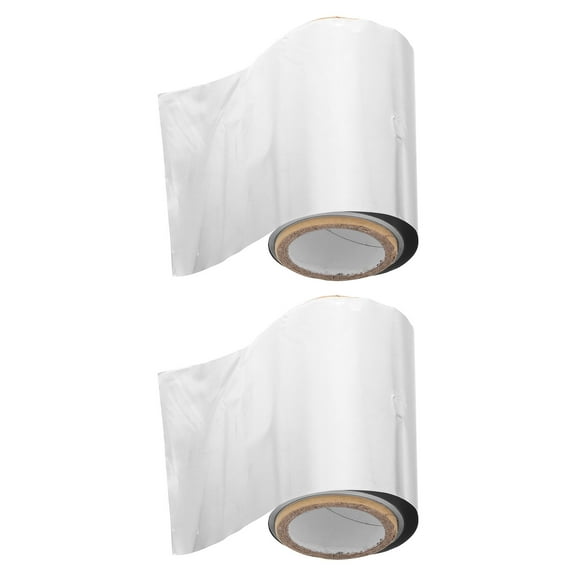 Raindrops 2 Rolls Hairdressing Foil Roll Aluminum Foil For Hair Coloring Salon Hair Tools Heat-Resistant Foil Hair Wraps Hair Dye Paper