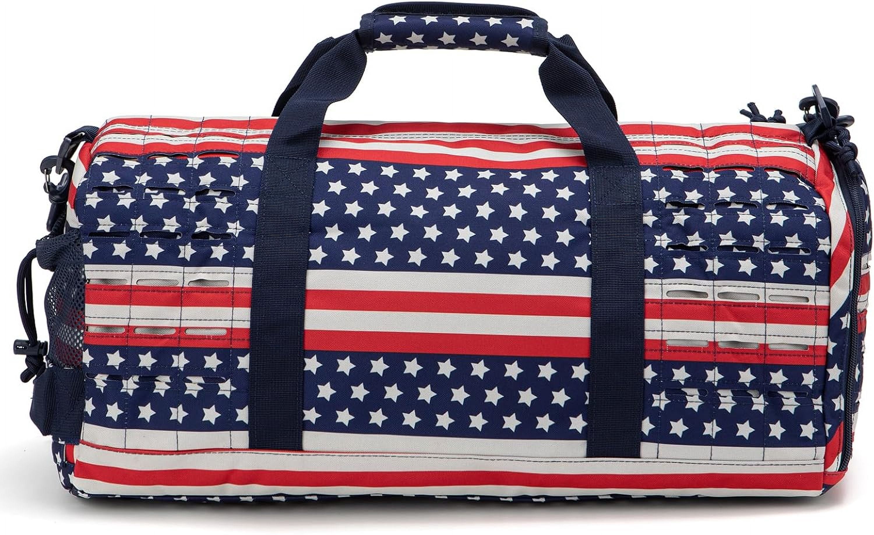 favastee 40L Military Tactical Duffle Bag For Men Sport Gym Fitness Tote Travel Training Workout With Shoe Compartment Basketball Football Weekender