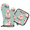 Multicolor 5, variant on CURLYOOT Pig Kawaii Oven Mitts and Pot Holders Sets of 2, Non-Slip Washable Hot Pads and Oven Gloves for Kitchen Cooking Baking