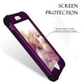 thumbnail image 5 of Dteck iPhone 8 Plus Case, Dteck Heavy Dual Layer Rugged Shockproof Case Hard PC Protective Back Cover For Apple iPhone 8 Plus, Purple, 5 of 7