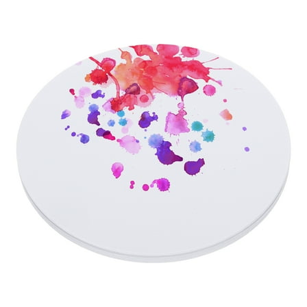 6" Watercolor Paper Bulk, 20 Sheets Water Color Paper Cold Press Paper 92lb/250 GSM Round Watercolour Paper for Artists Drawing Painting
