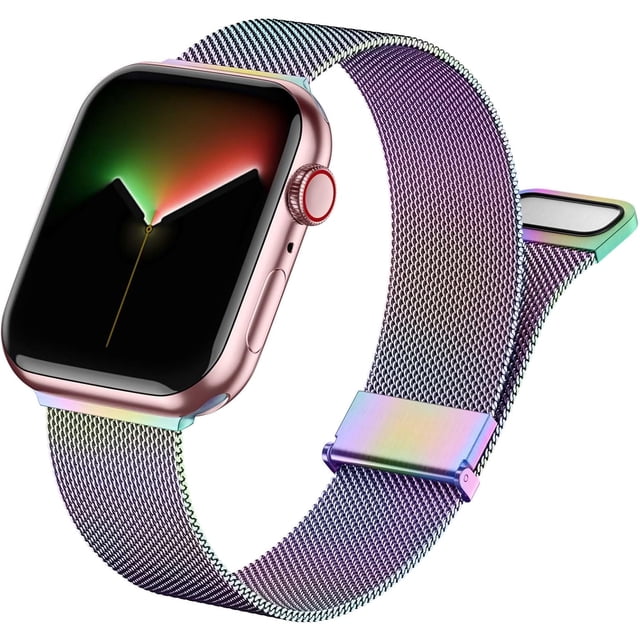 Yanonmyfd Correas Compatible con Apple Watch Correa 40mm 38mm 41mm 42mm 44mm 45mm 46mm 49mm, Clásica Correa de Metal de Acero Inoxidable para iWatch SE Series 11 10 9 8 7 6 5 4 Ultra 3 2 1