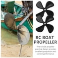 thumbnail image 3 of BESTYASH 1 Pair Four-Blade PC Boat Propellers High Performance Replacement for Model Boat Hobbyists and Enthusiasts, 3 of 8