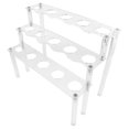 thumbnail image 2 of Ice Cream Cone Display Rack Transparent Acrylic Holding Cones For Family Gathering 1Pack, 2 of 4